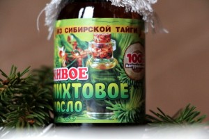 Пихтовое масло из тайги Сибири